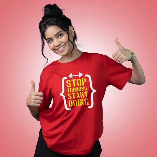 STOP THINKING START DOING