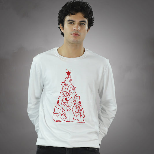 Merry Catmas on Sweatshirt