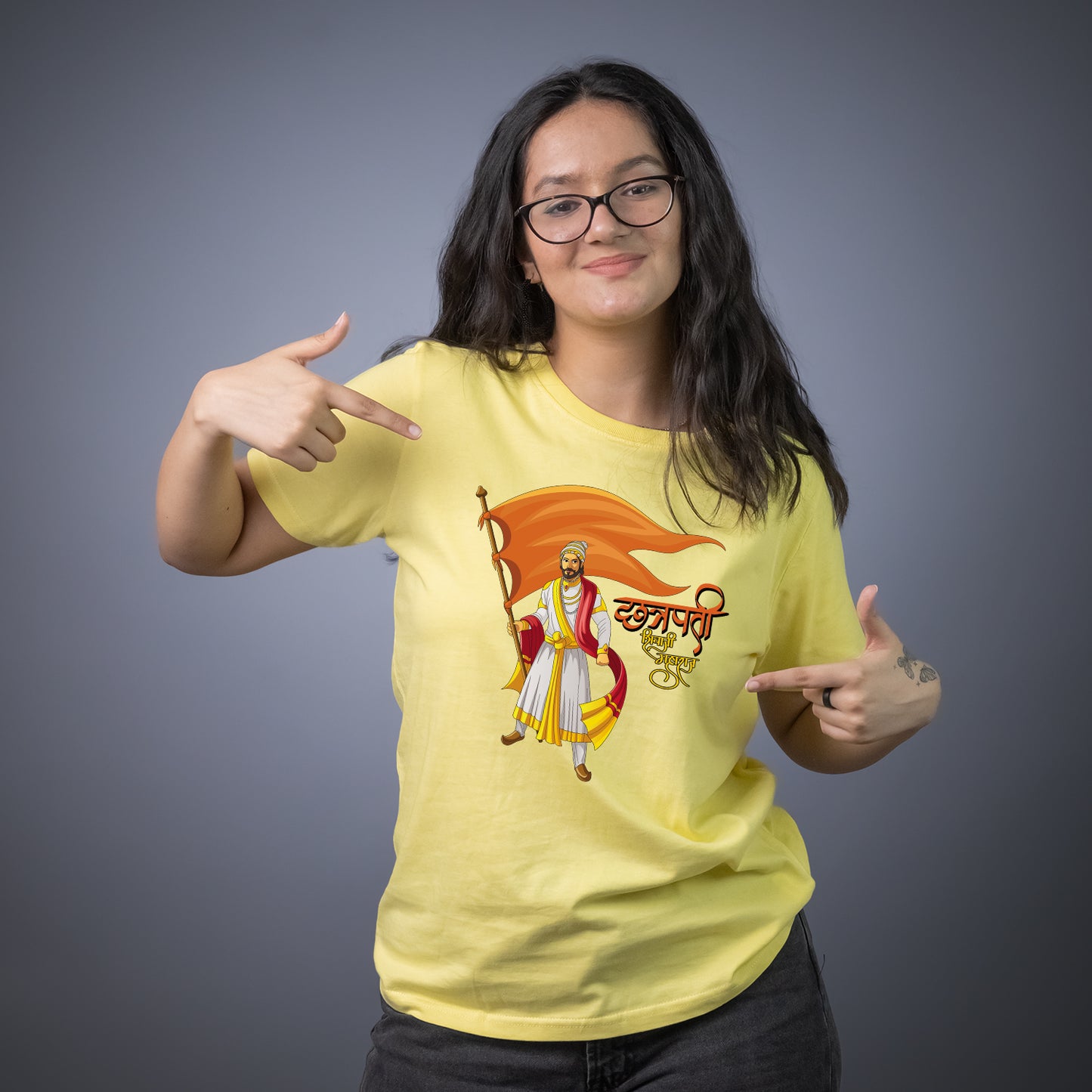 Chatarpati Shivaji Maharaj Flag - Unisex