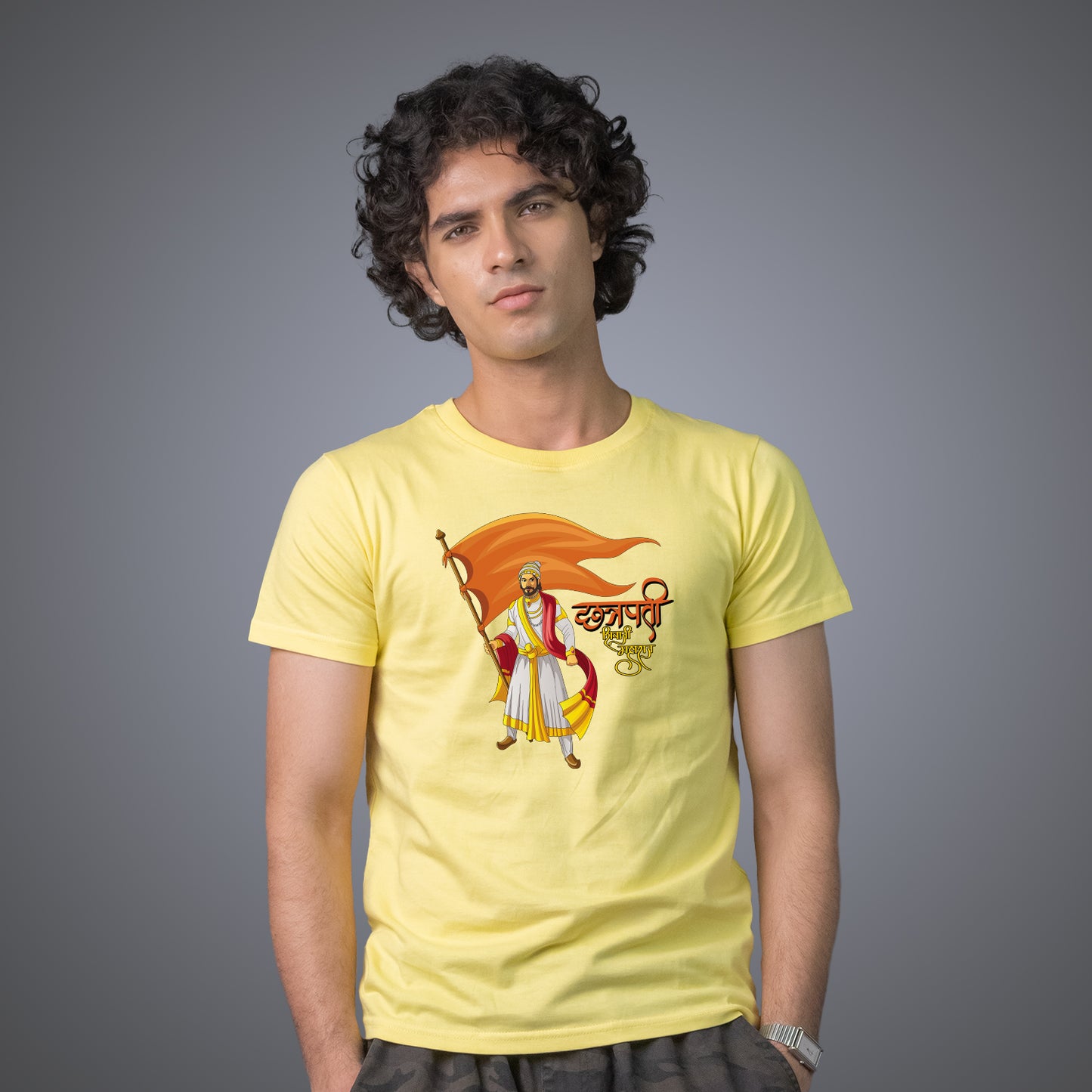 Chatarpati Shivaji Maharaj Flag - Unisex