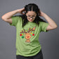 Christmas Reindeer on T-shirt