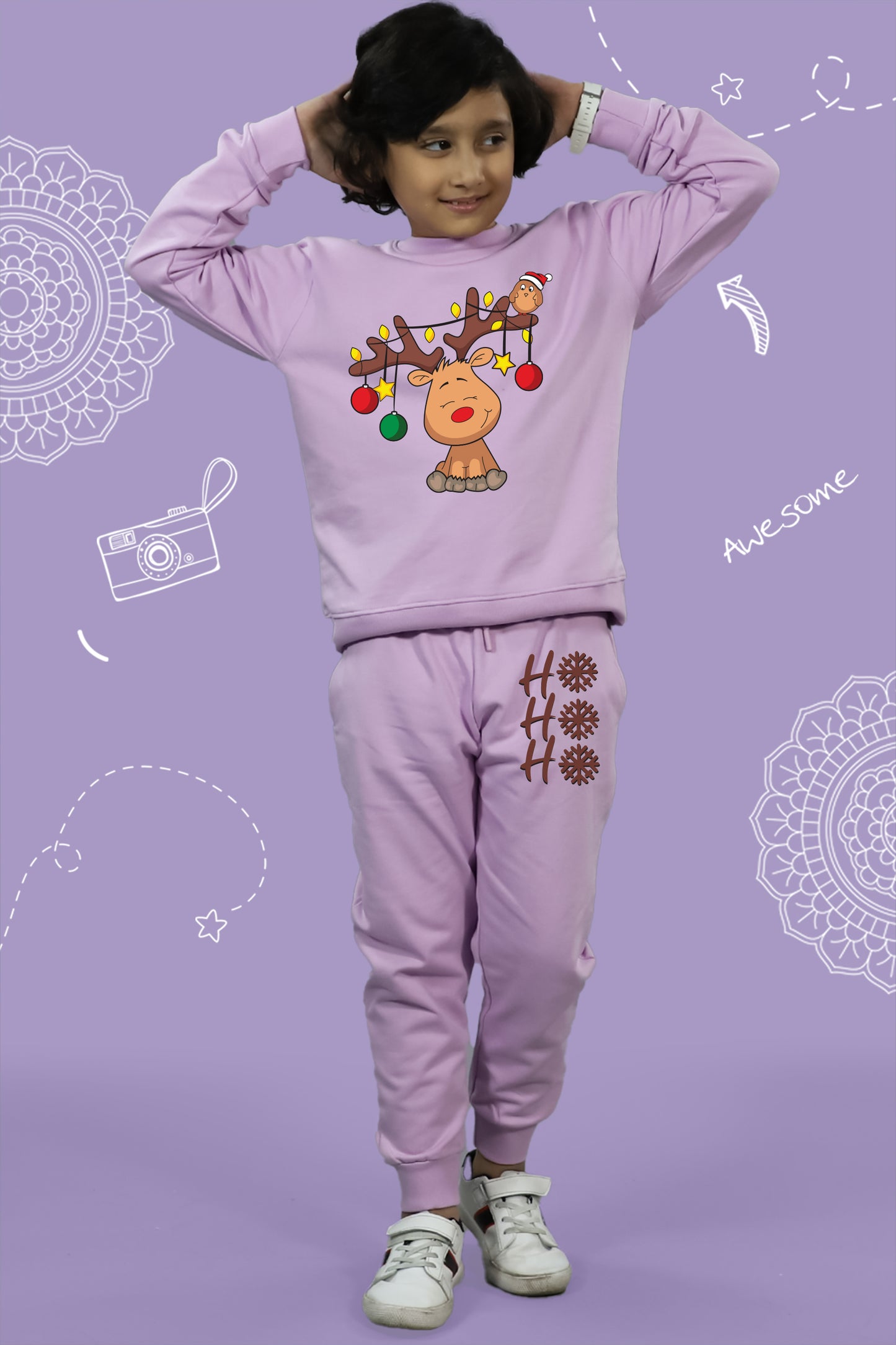 Christmas Reindeer Warm Combo