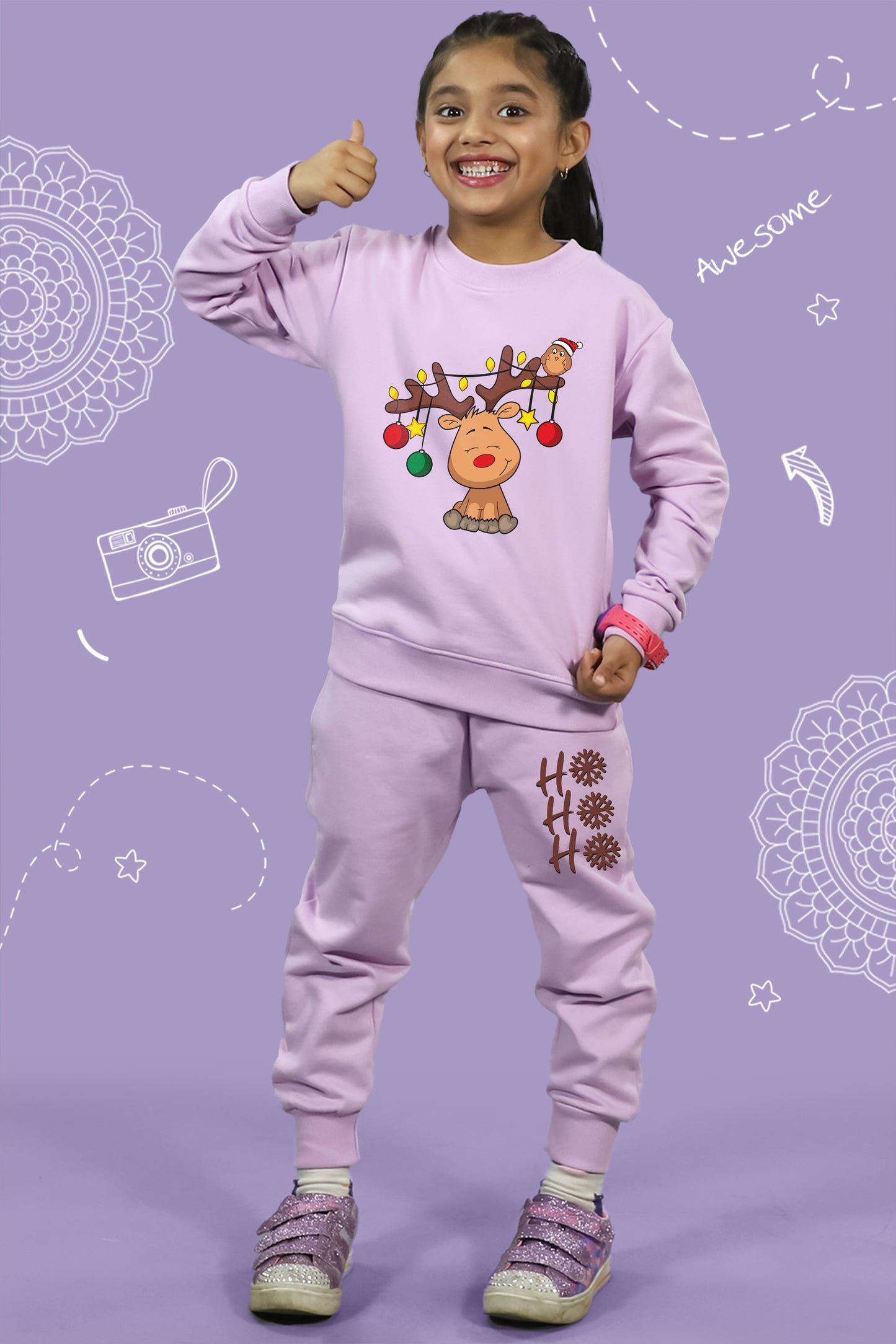 Christmas Reindeer Warm Combo