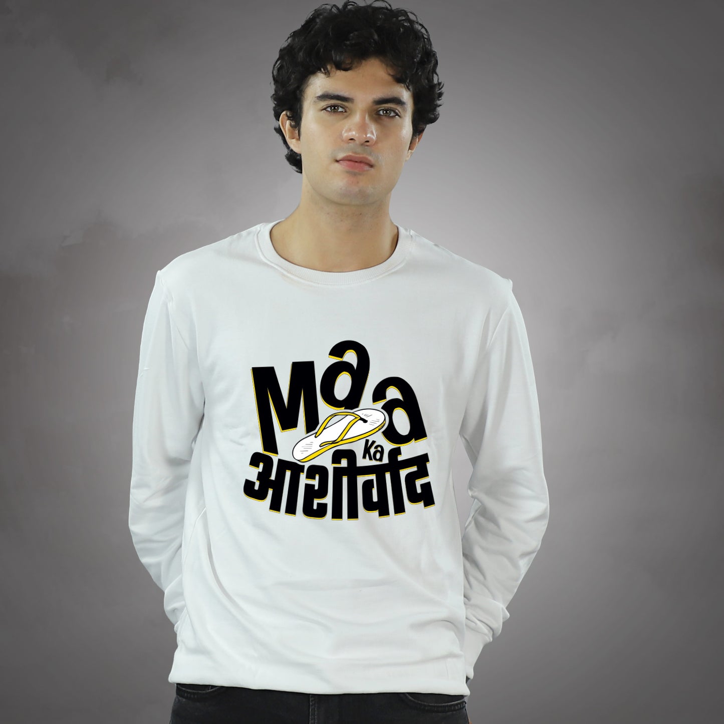 Maa Ka Aashirwad on Sweatshirt
