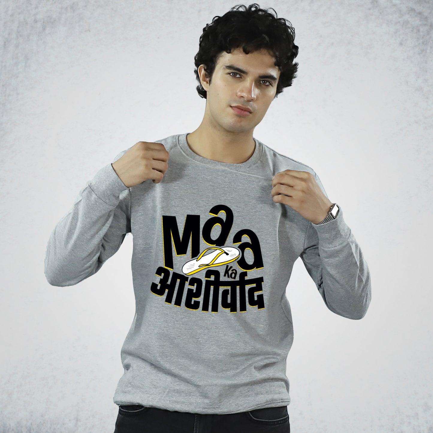 Maa Ka Aashirwad on Sweatshirt