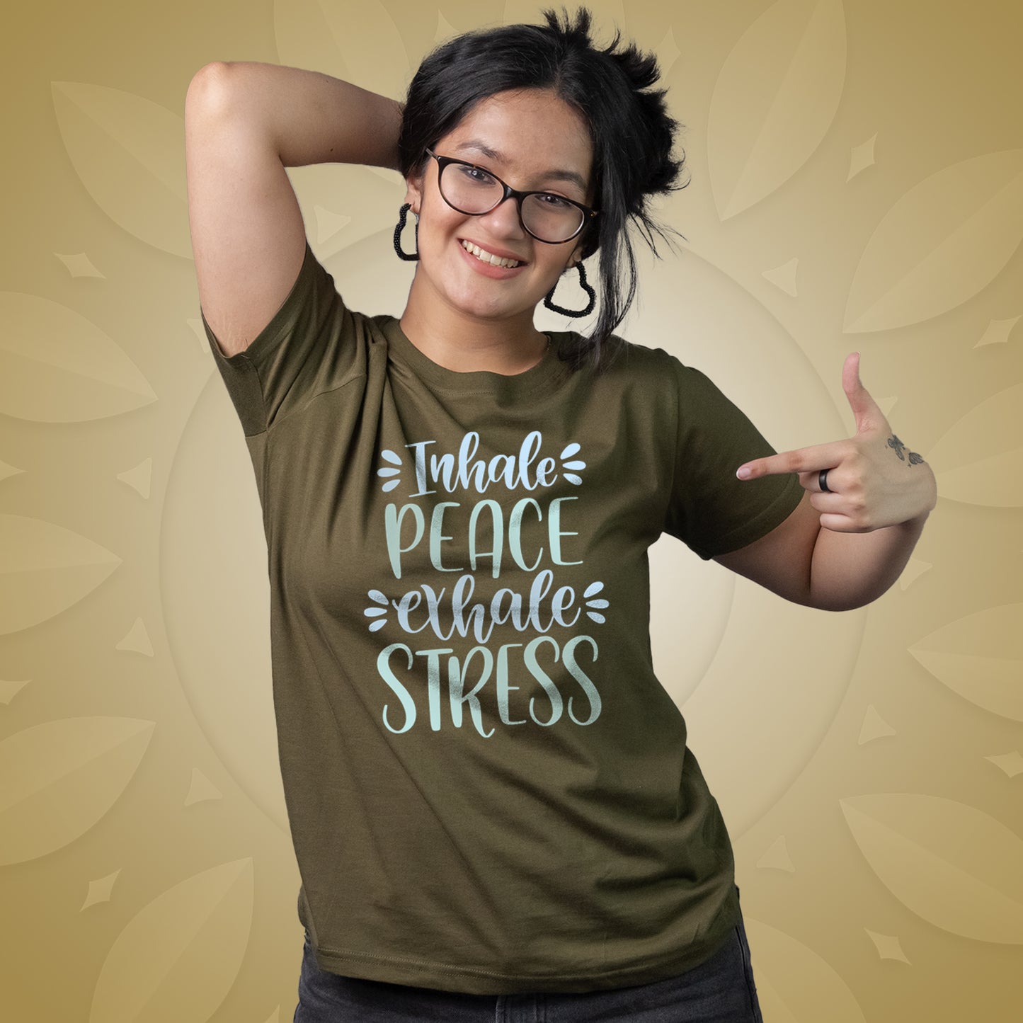 Inhale Peace. Exhale Stress.