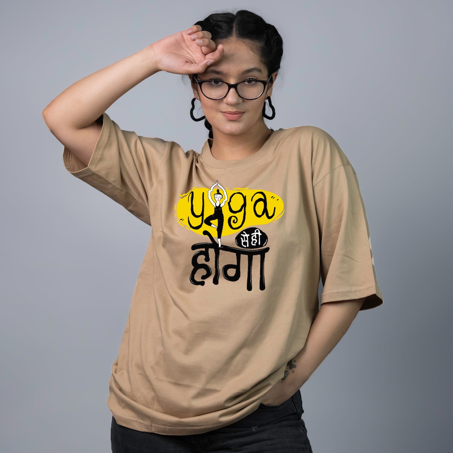 Yoga Se Hi Hoga - Oversize