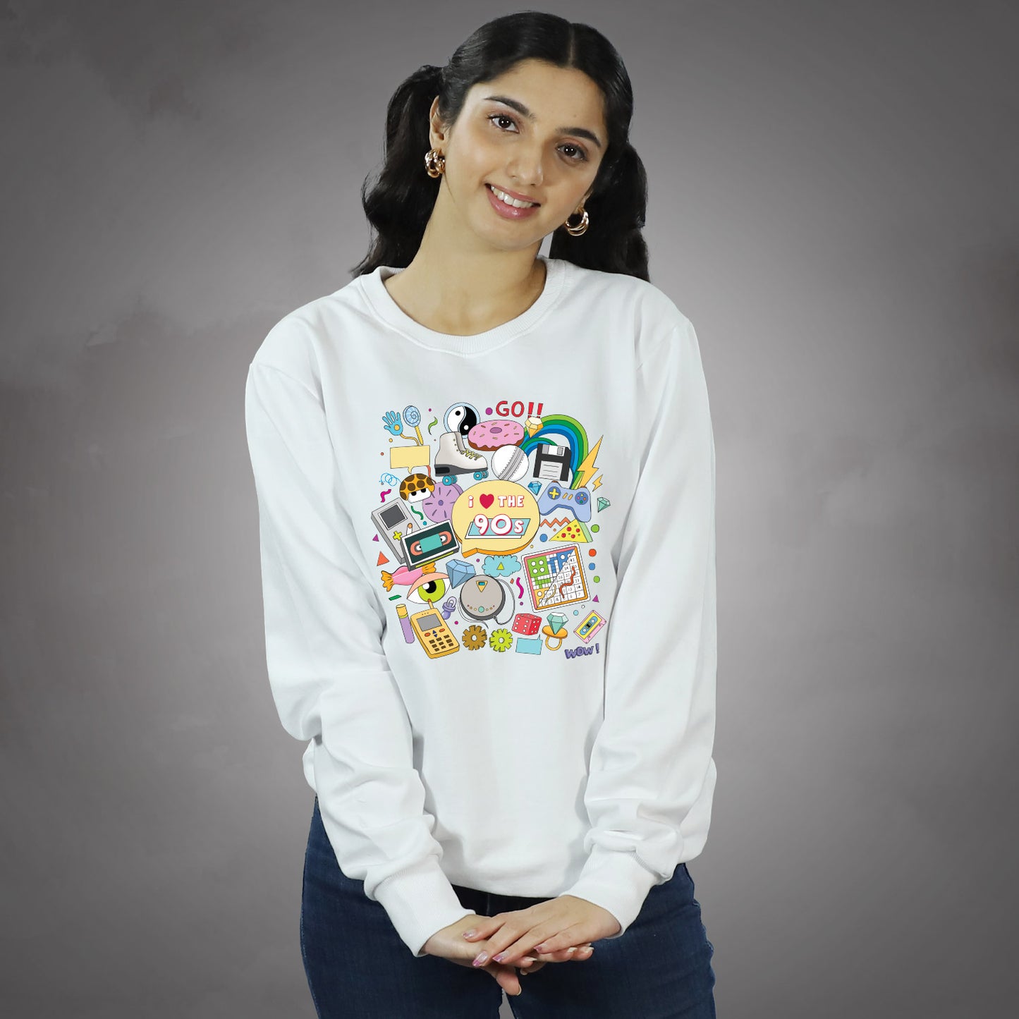 90's Love on Sweatshirt