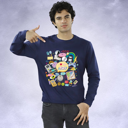 90's Love on Sweatshirt